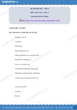 Đề số 10 - Đề kiểm tra học kì 1 - Ngữ văn 12